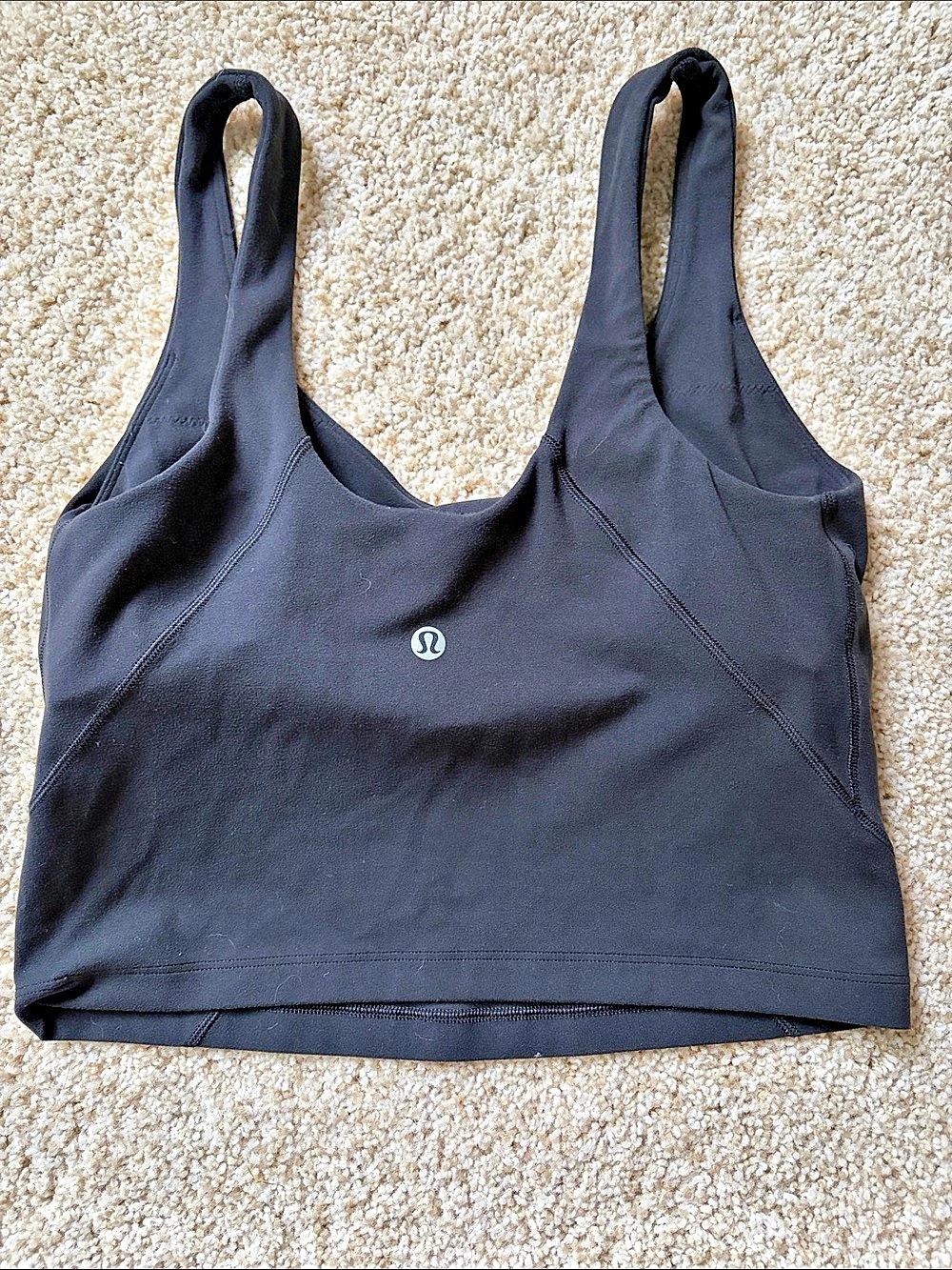 lululemon Align Tank Black Athletic Tank Top